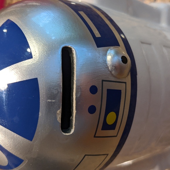 STAR WARS BANK Lucasfilm LTD R2D2 ceramic bank Character Decor Kids Room - Picture 4 of 5